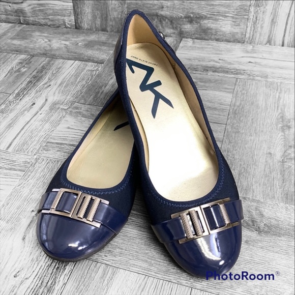 Ann Klein blue women’s flats - Picture 1 of 8